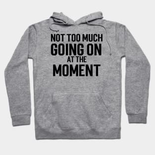 Not Too Much Going On At The Moment Hoodie